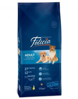 Felicia Adult Somonlu 15 kg Köpek Maması kullananlar yorumlar
